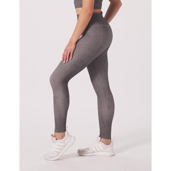 Glyder Sultry Performance‎ Leggings Grey Carbon Window Pane 2XL - Picture 2 of 9
